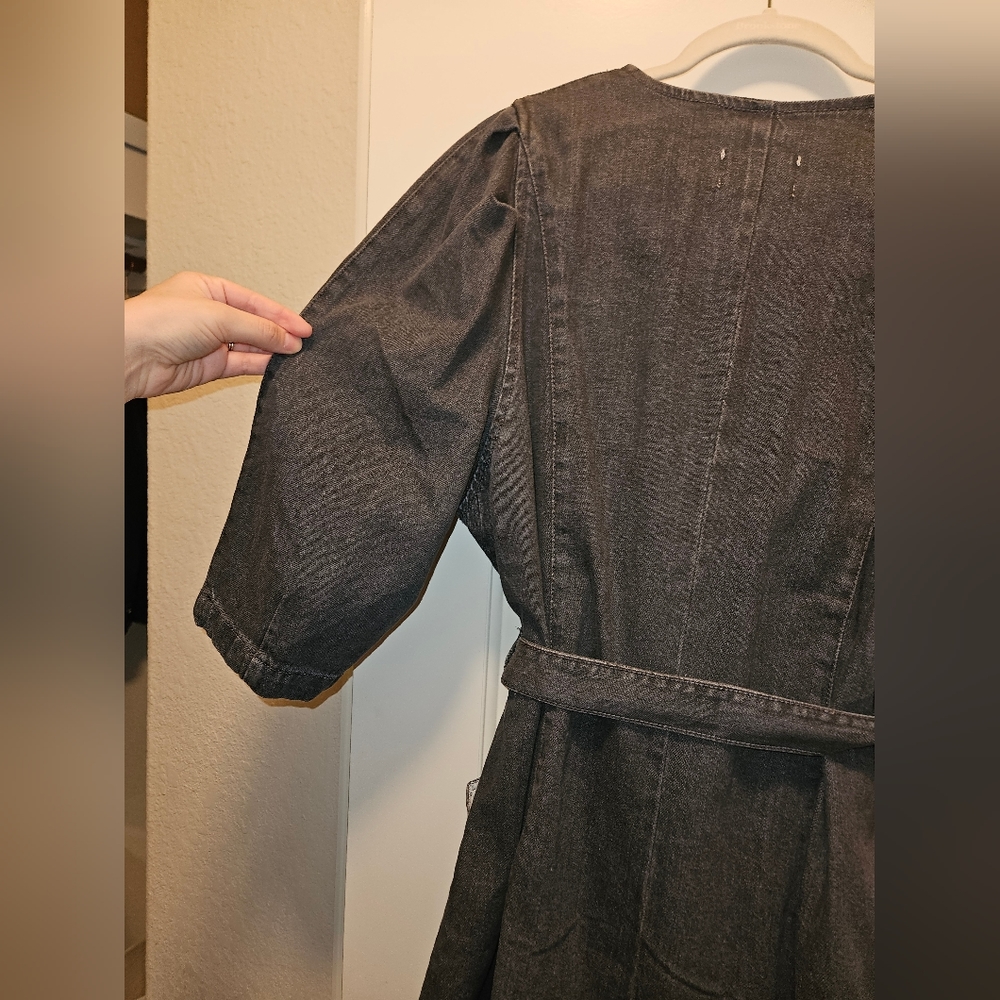 Universal Thread Denim Wrap Dress - image 5